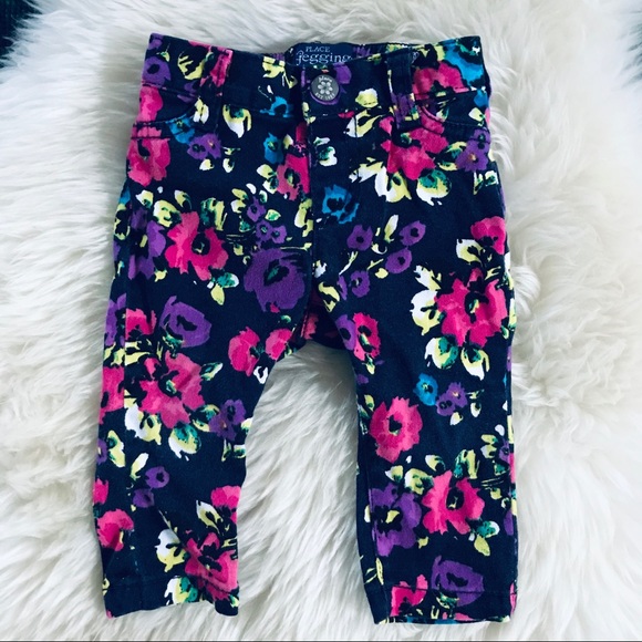 (3) Carter’s Jumpers Hearts Floral Tank Neon Pants - Picture 2 of 5